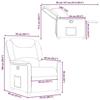 VidaXL Fauteuil inclinable Marron foncé Tissu, fauteuil, fauteuil inclinable TV, poussette, fauteuil inclinable pour 4015601