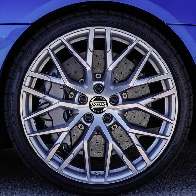4 ks 56MM Dekal na středovou pokličku kola auta Samolepky na středové krytky kol Pro Volvo XC90 V90 V60 XC60 V40 EC40 EX40 S80 S60 S90 C40 XC40 V70 XC70 C30 C7