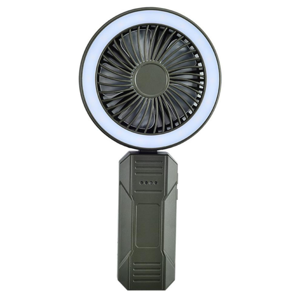 USB Rechargeable Handheld Electric Fan Low Noise Foldable Fan Portable Camping Clip  Fan  Office