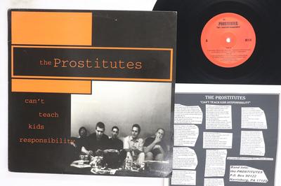 LP Record PROSTITUTES  Cant Teach Kids Responsibility PR007 PELADO 1997 US Rock Used