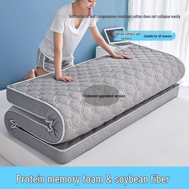 Thickened Antibacterial Soft Tatami Mattress Topper with Memory Latex