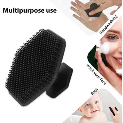 1Pcs Silicone Soft Facial Cleaning Brush Scrubber Miniature Face Deep Clean Shaver Massage Tool for Men Face Scrub Brush Cleaner