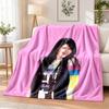 Selena Gomez Flannel Throw Blanket Soft Warm Cozy For Sofa Bed Indoor Home Bedroom Use