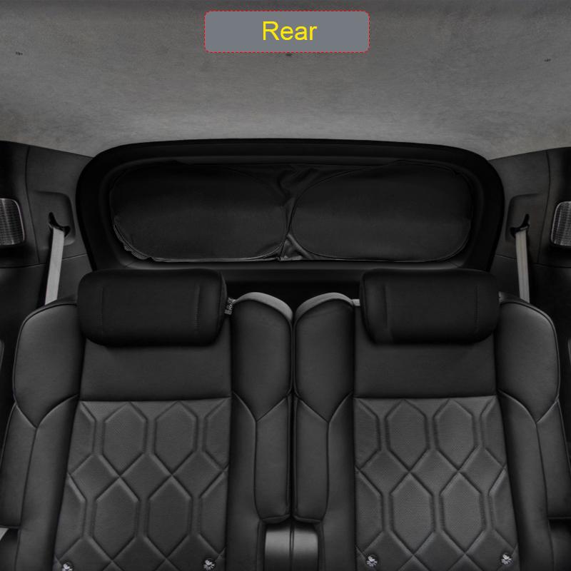 Car Black Windows Privacy Sunshade For VOLVO EM90 2024-Present Auto Anti-UV Heat Insulation Protect Cover Interior Accessories