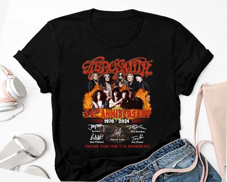 

New Aerosmith Band Unisex Men S235XL TShirt 7D87 Unisex T-Shirt M