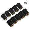 10Pcs Universal M6 Borracha Bem Fixador Cego para Motocicleta Windscreen Motocicleta Ferramentas de Modificação