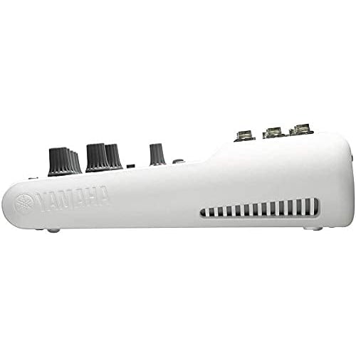 Refurbished Yamaha AG06 6-Channel Webcasting Mixer/Audio Interface with Convenient Features for Internet Streaming and Compatible with Cubasis LE Musi