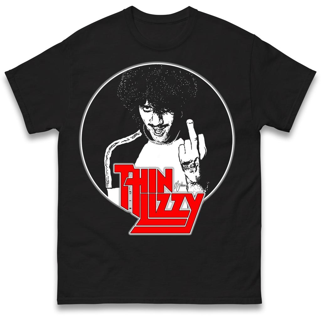 Thin Lizzy Phil Lynott Mens T Shirt Womens Tops Tees