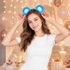 Set Fascia con Orecchie d'Orso in Peluche e Coda per Accessori Costume Cosplay