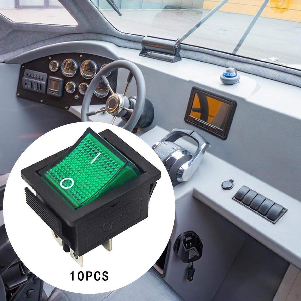 10 Boats Rocker Parts on / Off Bed Electric Insulation Switch Electrical Equipment for The