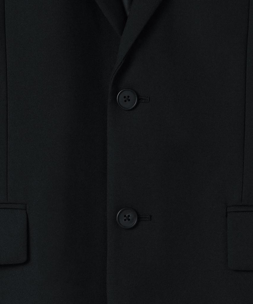 Musinsa Standard Wool Blend Relaxed Basic Blazer [Black]