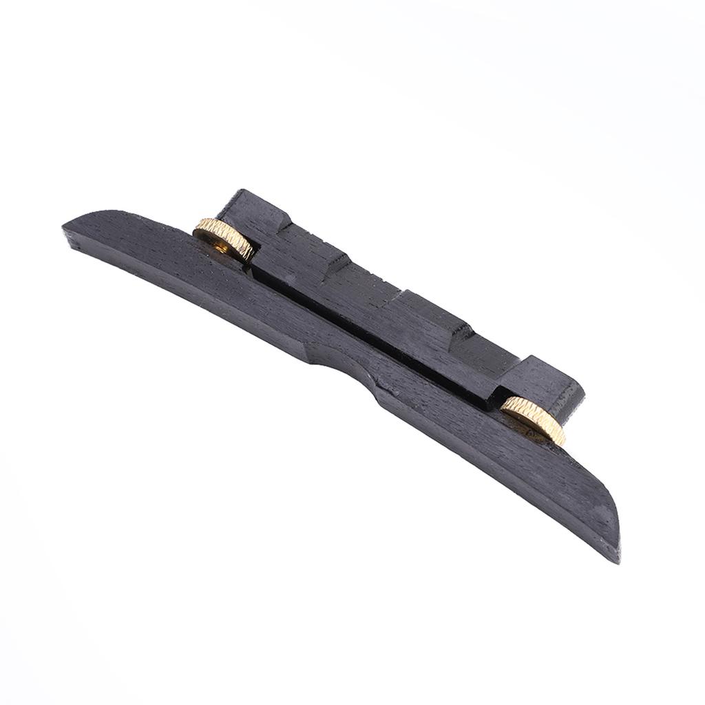High Quality Adjustable Ebony Bridge for Mandolin Musical Accessory