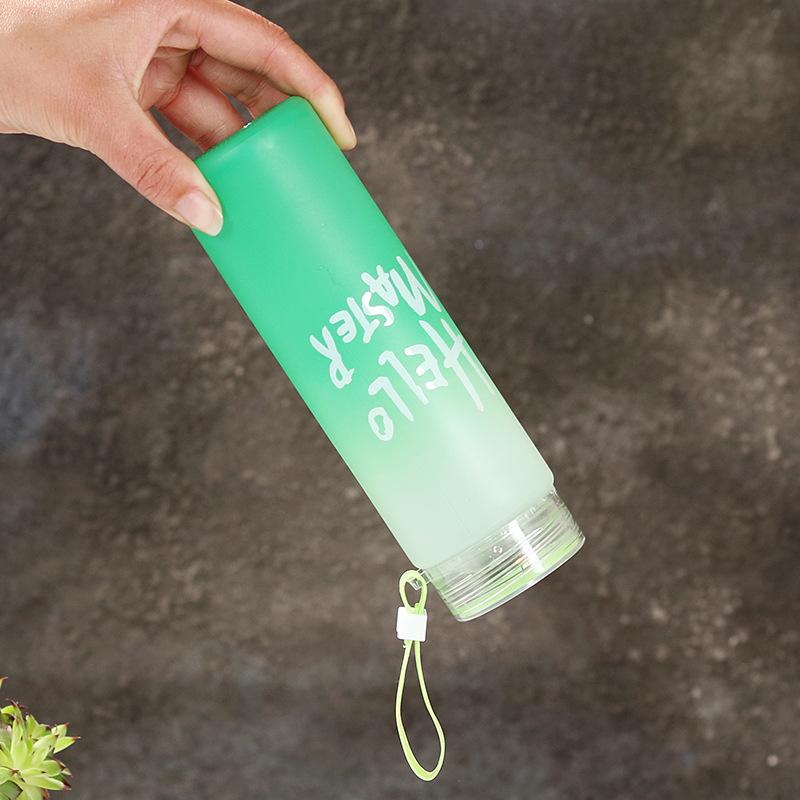 Children's Water Bottles BPA Free Portable Student Water Cup Leak-proof with Rope Camping Drinkware Drinking for Tea Coffee Milk