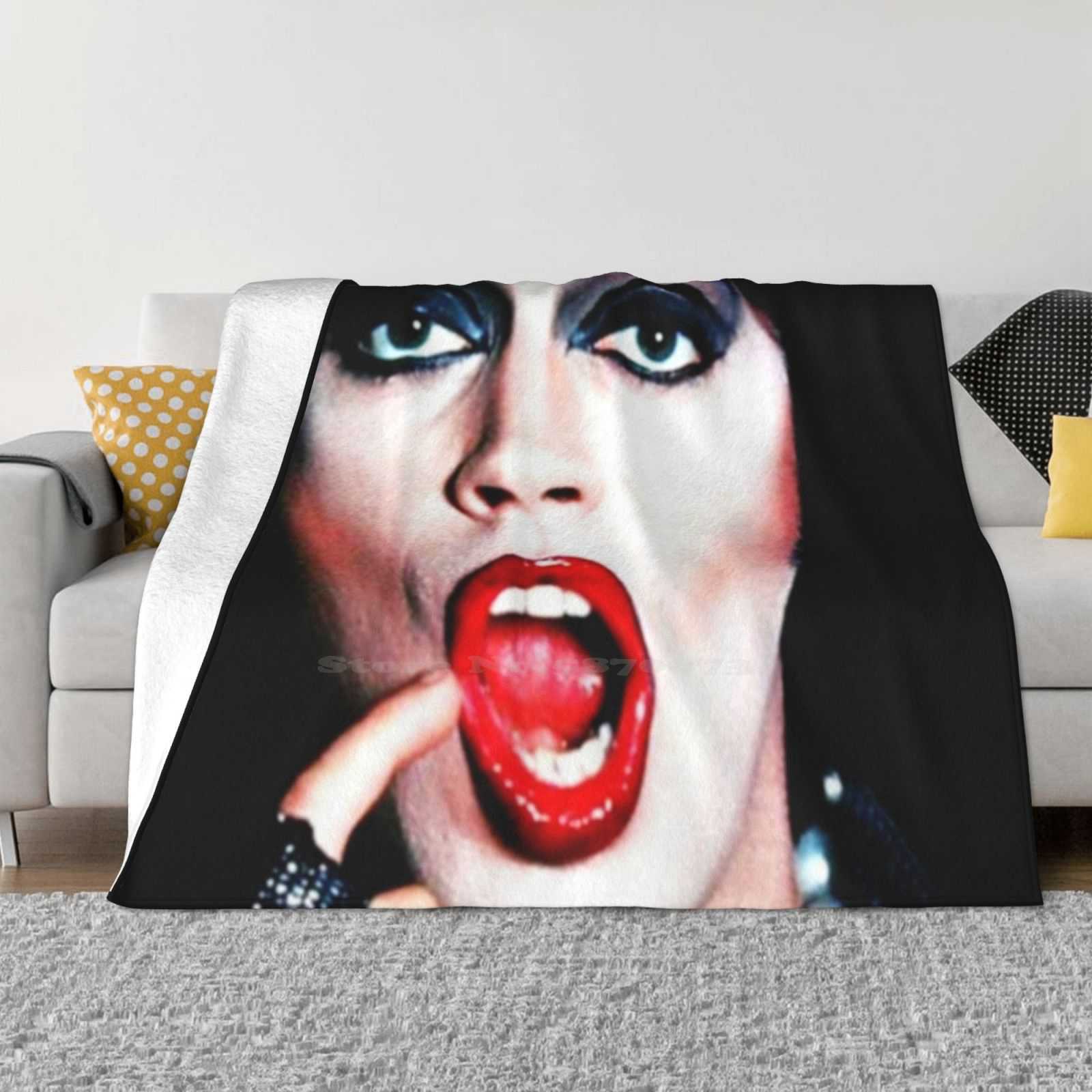 The Rocky Horror Picture Show Horror Musical Movie Film Fashion Soft Warm Flannel Blanket The Rocky Horror Picture Show 30x40in