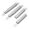 3PCS Crossover Tubes Replacement Stainless Steel Universal Adjustable Grill Crossover Tube with Screws for BBQ Parts