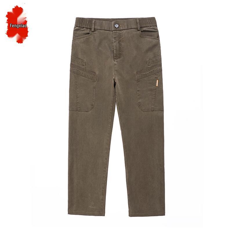 Fèngxiào Men s Loose Fit Straight Leg Jeans 32