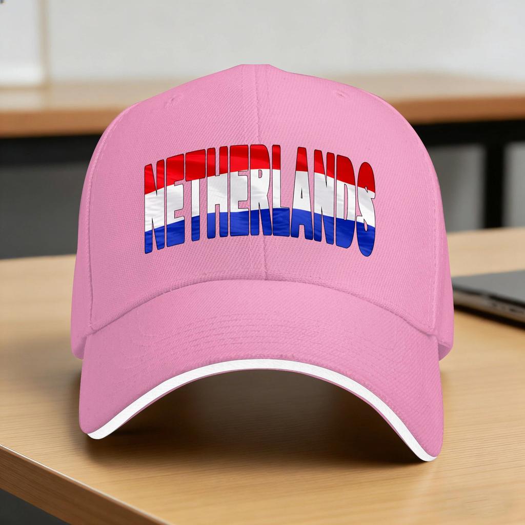 NETHERLANDS Flag Baseball Cap  Couple Women Design Trucker Hat Summer y2k Retro Hiking Fishing High Quality Baseball Caps