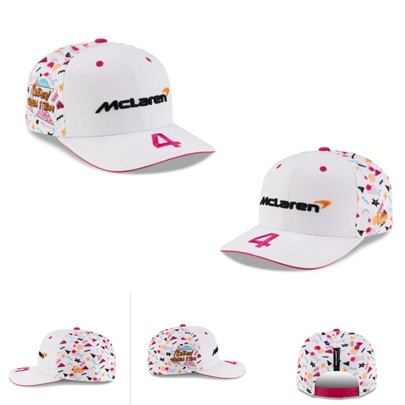 Závodní kšiltovka týmu McLaren F1 - Zakřivený kšilt s logem vozu