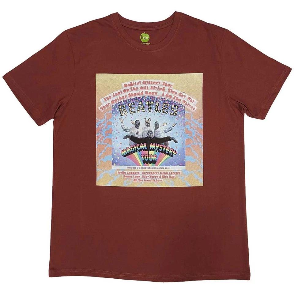 The Beatles Magical Mystery Tour Album Cover Official Tee T-Shirt Mens Unisex