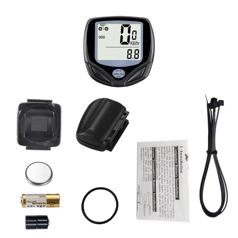 Waterproofed Bicycles Computer  Mini Speedometers Odometers Bicycles Odometers for Tracking Speed and Distance 1