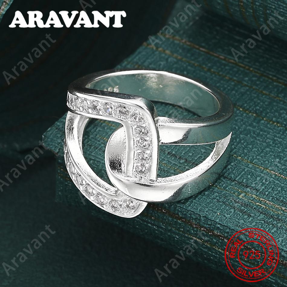 CopperGeometric Zircon 7-10# Ring For Women - Vintage Elegant And Noble Party Jewelry
