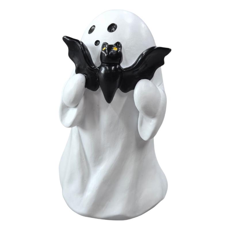 Compact Storage Friendly Halloween Phantoms Sculpture Resin Display Ornament For Year Round Decorative Displays