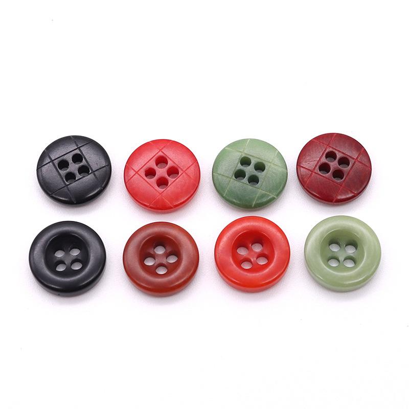 Natural Four-Eye Ivory Fruit Button Button, High-End Men'S And Women'S Shirts, Shirts, Knitted Sweaters, Buttons