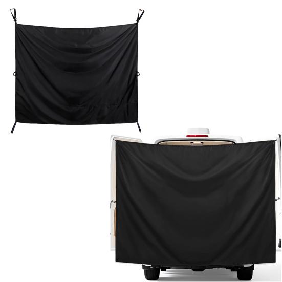 Yousheng Car Shower Curtain Rear Door Curtain for SUVs Trucks Vans Universal Oxford Sun Shield Privacy Divider Curtain