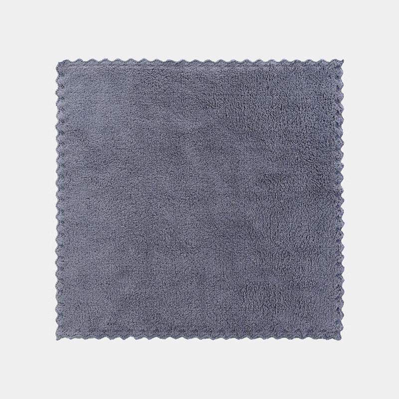 LIEI Coral Fleece Square Towels (8-Pack)