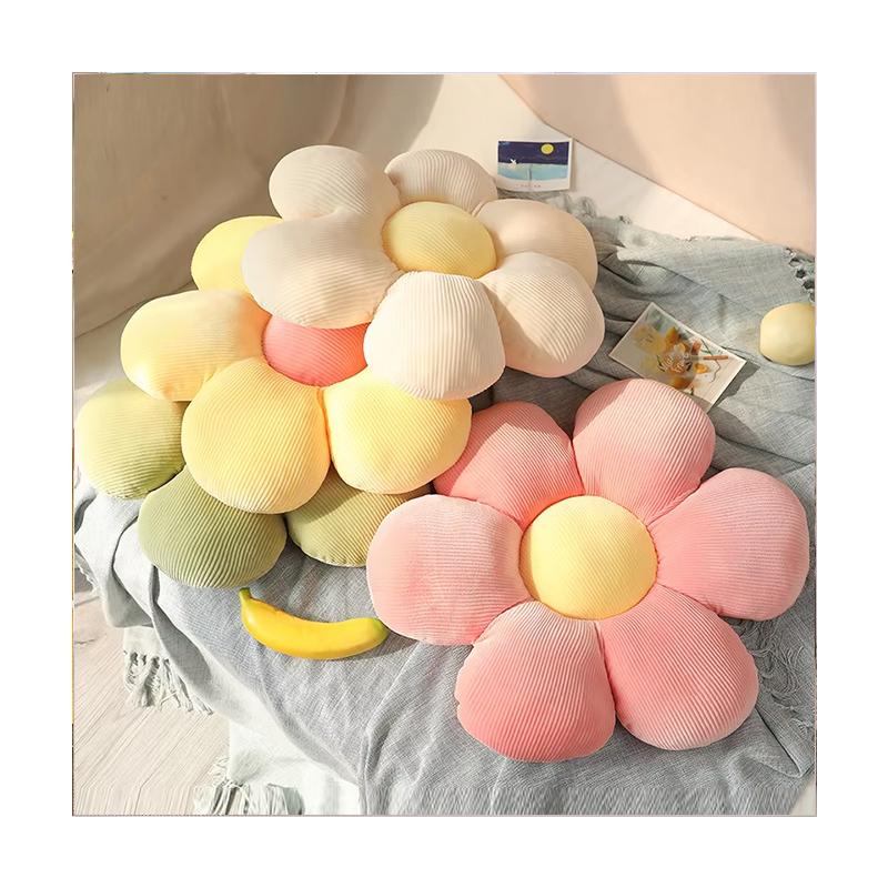 Little Daisy Flower Pillow Cushion Floor Chair Cushion Office Plush Car Cushion Soft Cute Pillow Gift for Girl Children