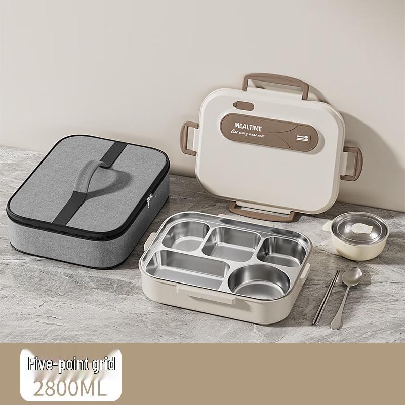 cmaos 304 Stainless Steel Multi-Compartment Lunch Box