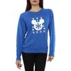 Disney Womens/Ladies Mickey Mouse Christmas Silhouette Sweatshirt