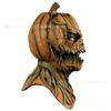 Halloween full-face mask: evil pumpkin monster latex headgear COS Horror Skull Demon Party Mask