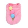 1Pcs Warm Pet Vest for Dogs Adorable Winter Dog Clothes Breathable Comfortable Puppy Garment Fashionable Design Ideal for Daily