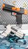 Detachable Magazine Water Gun: With its innovative design, ease of use, and realistic loading experience that allows for easy water refilling, it's
