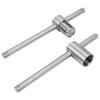 Stainless Steel Billiard Cue Tip Suppressor Tool Shaper for 11Celsius14mm Snooker Stick