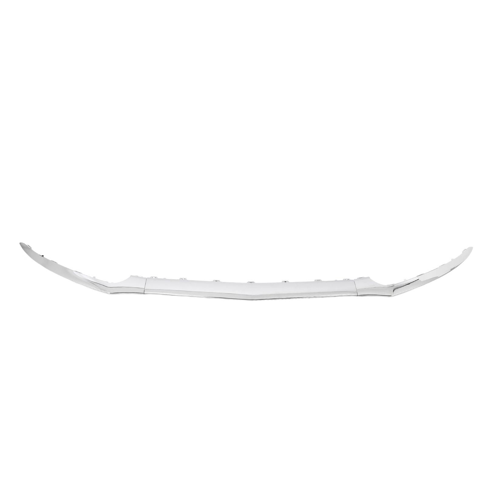 Lot de 3 Moulures Inférieures de Pare-chocs Avant, Remplacement pour C218 Facelift 2015 2018, avec Matériau ABS, , Design Brillant