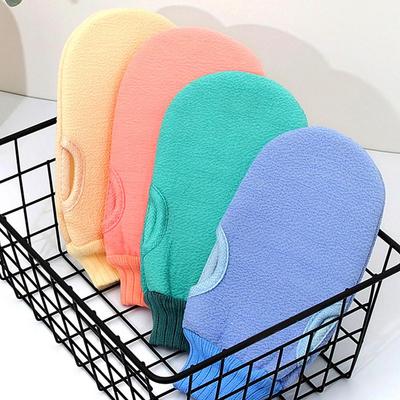 1PCS Bath Exfoliating Scrub Gloves Deep Cleaning Remove SPA-level Dead Dirt Skin Massage Bath G N3U0