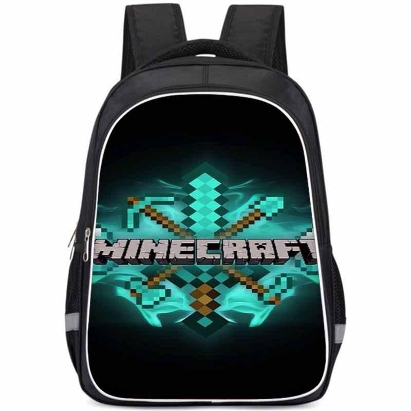 

My World Large Capacity Lightweight Oxford Cloth Backpack For School Kids StyleC,S