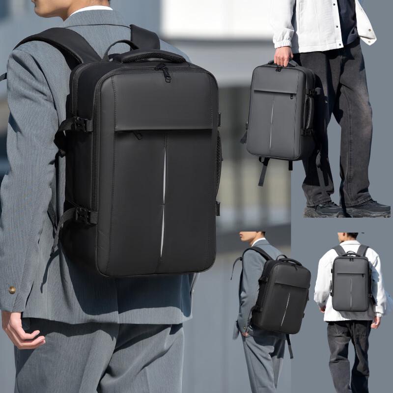 Huanaheim Men's Waterproof Business Laptop Backpack