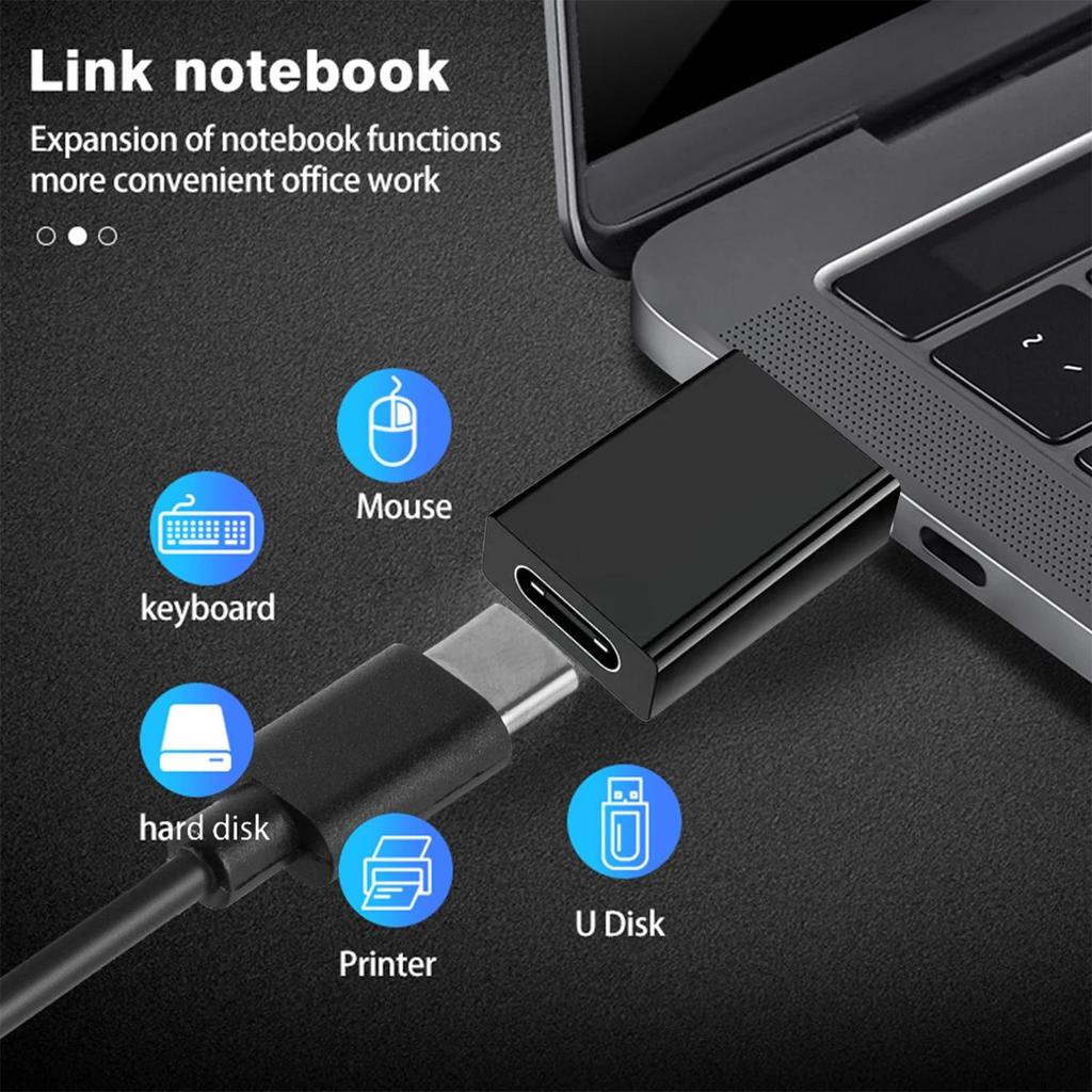 USB-C To USB-A Female To Male Adapters 5Gbps High-speed Data Transfer Phone Converters Type C To USB3.0 Connectors for Keyboard 3
