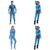 Avatar Themed Halloween Costume Stunning Milk Silk Spandex Bodysuit