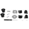 Controller Replacement Kit for PS5 Handle Conductive Rubber Pad Rocker 3D Plastic Cap L12 Replacement Buttons Set