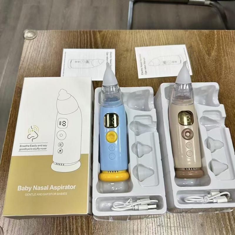 Aspirador Nasal Eléctrico Antireflujo para Bebés para Congestión y Limpieza de Moco