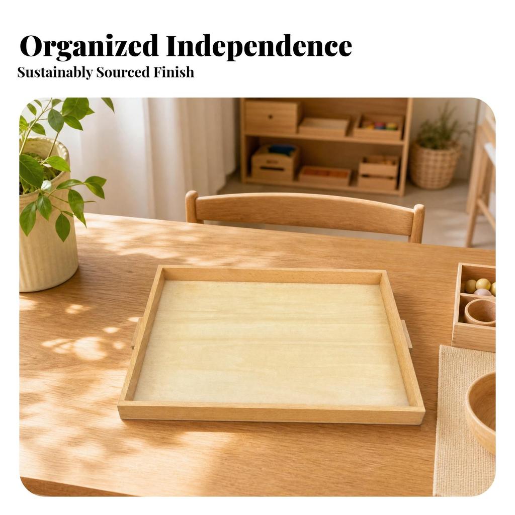 Educational Child-Led Activity Tray Preschool Early Learning Practical Life