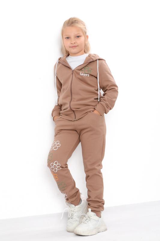 Girls’ Sport Set – Hoodie & Joggers with Print, Demi-season, 6018-023-33 HC