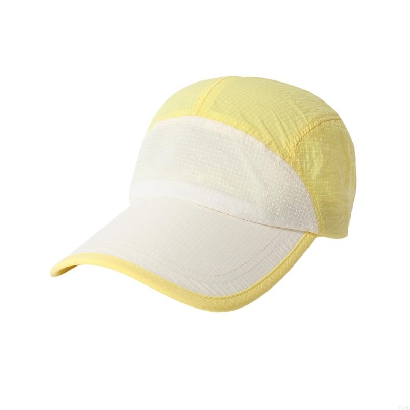 Quick Drying Polyester Baseball Cap With UPF50 Sun Protections And Adjustable Fit Running Hat For Outdoor Sports Y08E