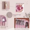 Travel Makeup Bag,Make Up Bag,Makeup Organizer Bag for Cosmetics Makeup Brushes Toiletry Travel Accessories with Dividers,Makeup Case for Women,Pink