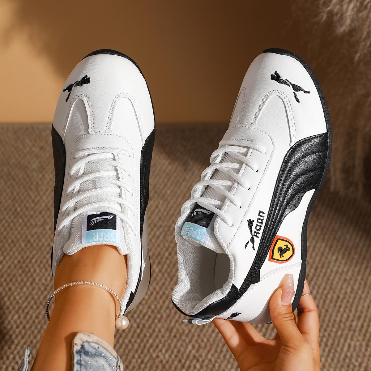 

Женские кроссовки Cause Унисекс Пара Мужские для бега На открытом воздухе Спорт Обувь для бега 2025 Новые женские вулканизированные туфли Плоские повседневные кроссовки 37