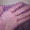 50cm Glitter Rhinestone Mesh Fabric Shiny Crystal Stretch Fishing Net Cloth for Dress Skirt Costume DIY Sewing Craft Supplies